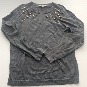 Loft Bedazzled Crewneck